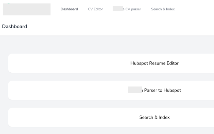 hubspot ats - CV editor and parser